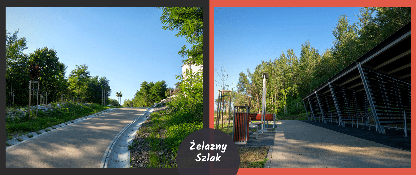 Żelazny Szlak Rowerowy to trasa z wzorową infrastrukturą rowerową