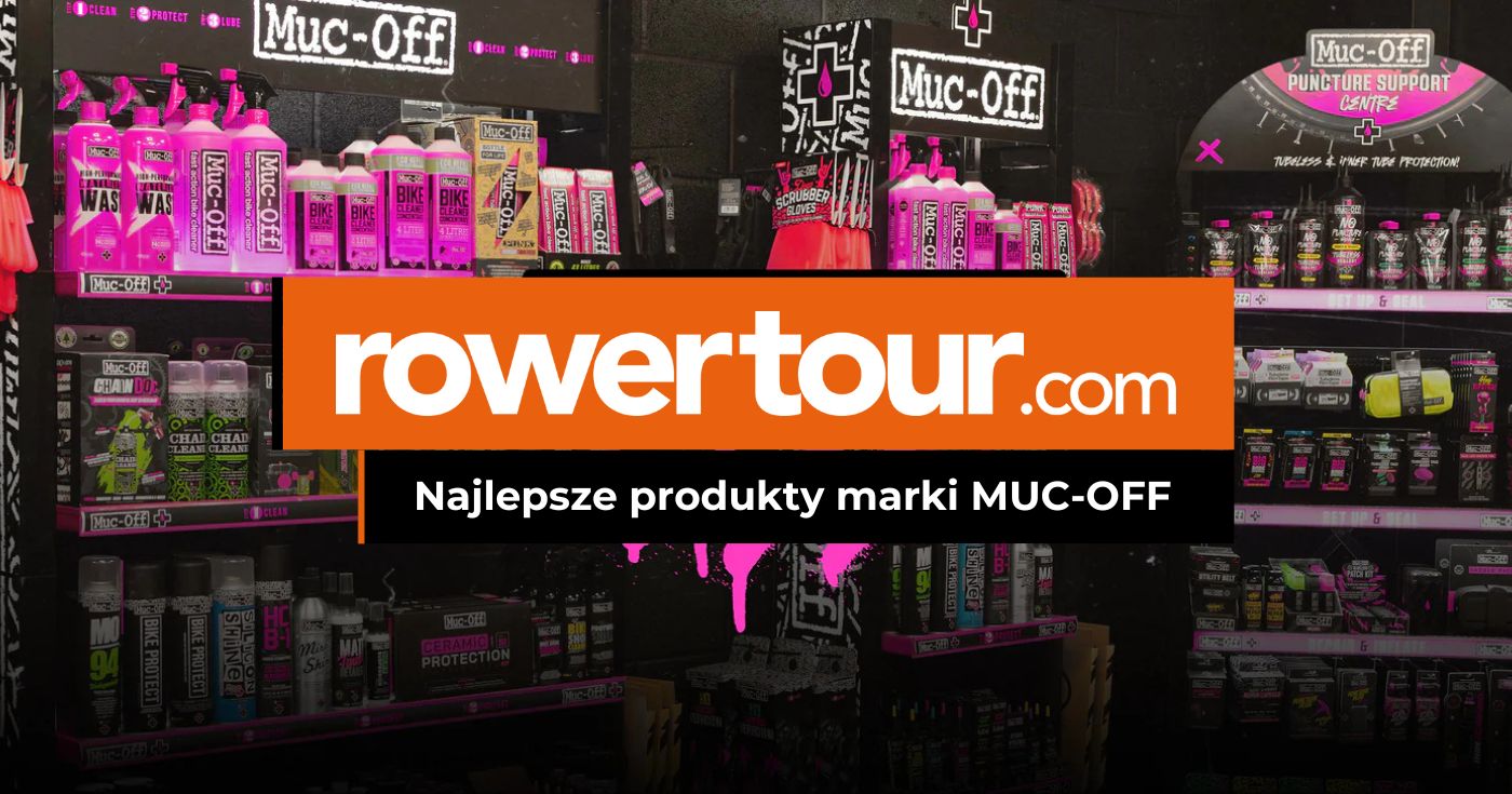 Produkty do czyszczenia i smarowania roweru marki Muc-Off