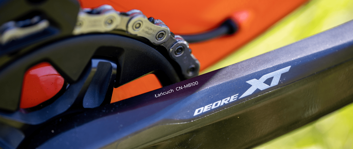 Łańcuch z grupy Shimano Deore XT M8100