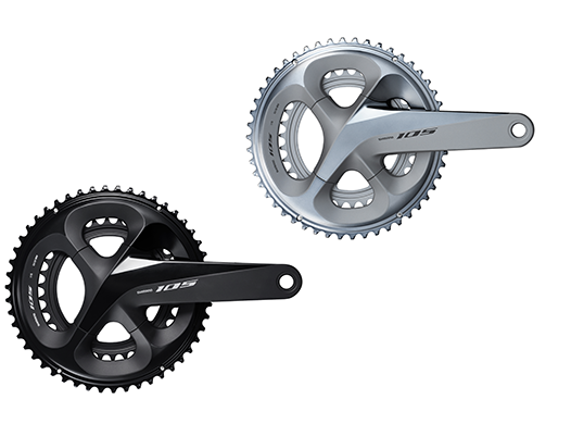Korby szosowe z grupy Shimano 105 R7000