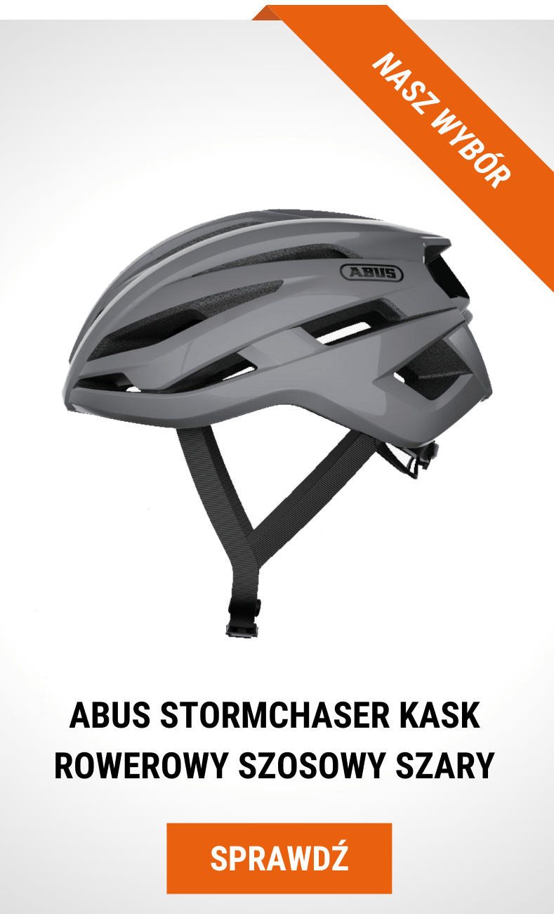 abus stormchaser w kolorze szarym