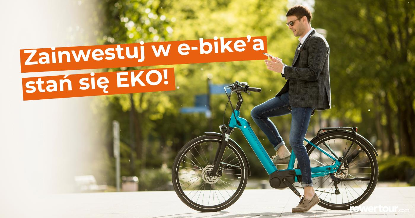 Kup rower elektryczny i stań się eko