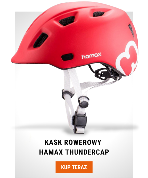 Kask rowerowy Hamax Thundercap czerwony
