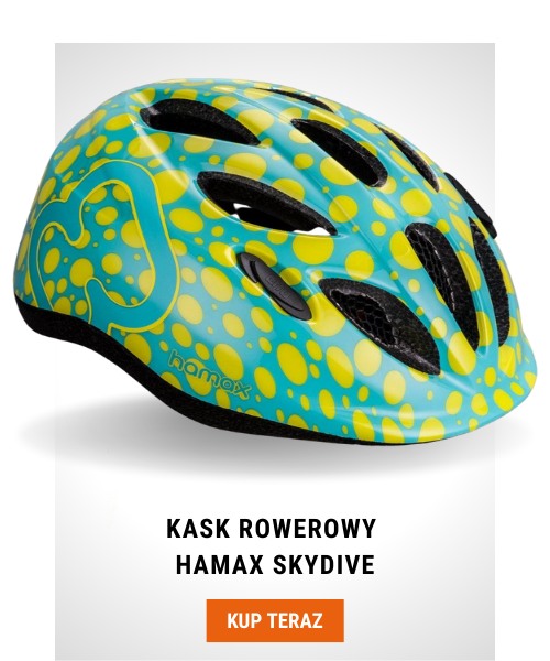 Kask rowerowy Hamax Skydive zielono żółty