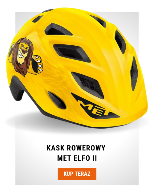 Kask rowerowy MET Elfo II żółty