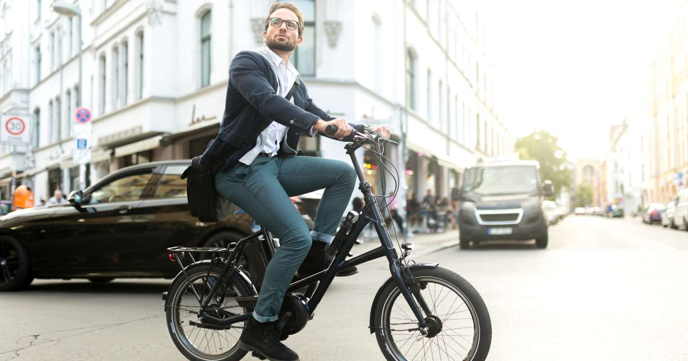 Mały rower elektryczny do miasta