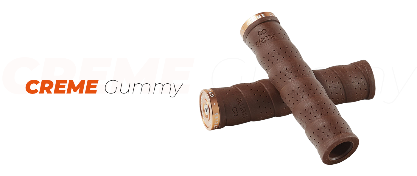 Gripy Creme Gummy do roweru z klasą