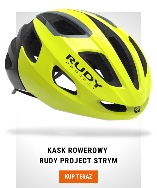 Kask rowerowy Rudy Project Strym żółty