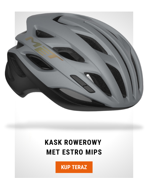 Kask rowerowy MET Estro MIPS szary