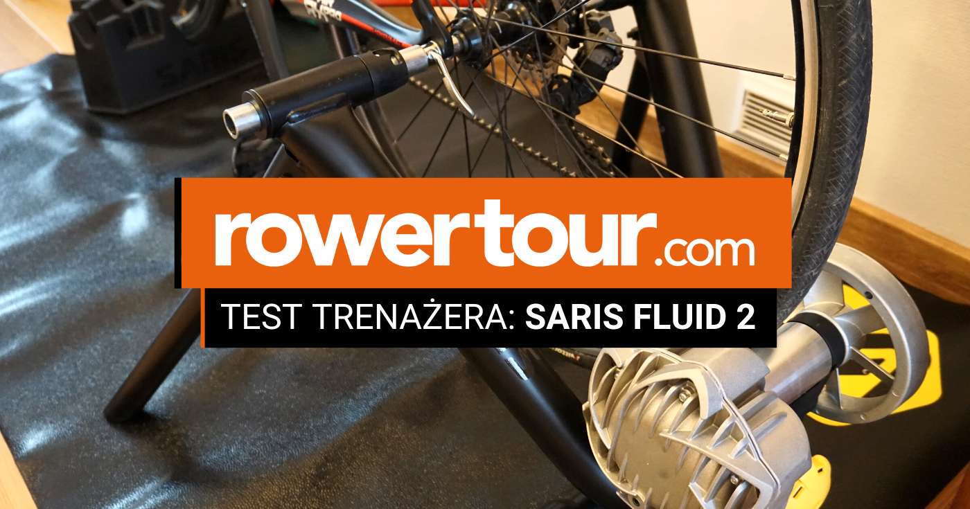 Rowertour testuje trenażer Saris Fluid 2
